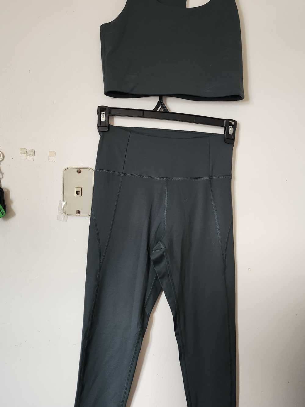 girlfriend collective High-Rise Leggings in Dark Teal